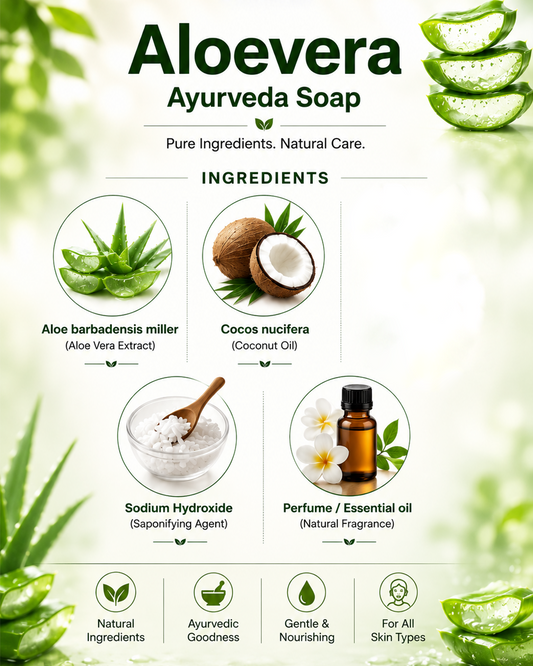Kattarvazha Ayurveda Soap  (pack of 4 soaps)